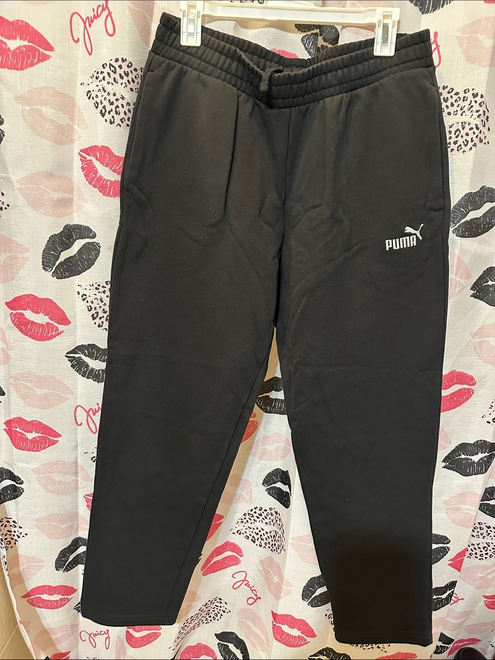 Puma Black Men's Slim Jogger Sweatpants